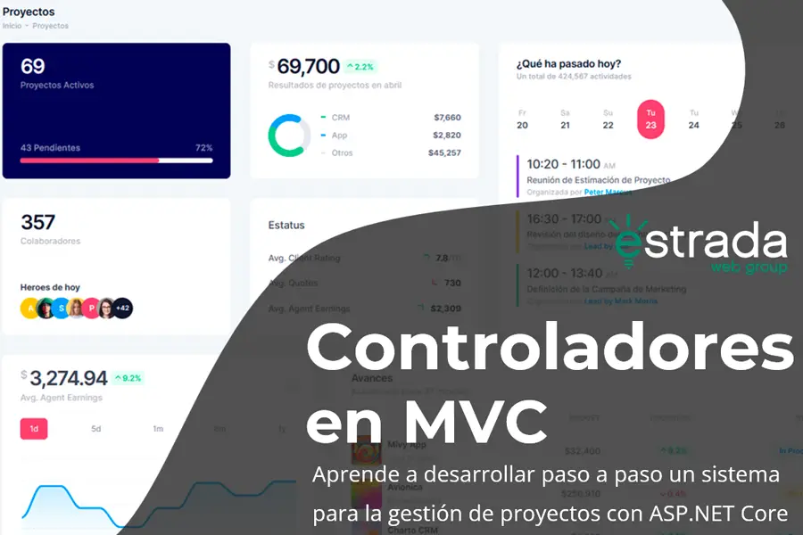 ¿Qué son los controladores en ASP.NET Core?