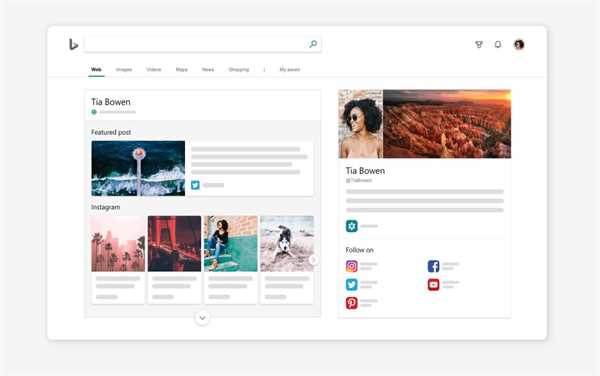 Microsoft ahora permite crear una página de tu marca en Bing