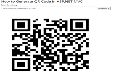 How to generate QR codes with ASP.NET MVC?