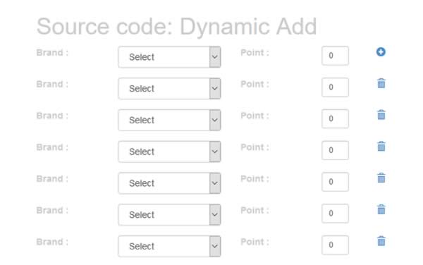 Cómo agregar, editar y eliminar campos html dinámicamente usando JQuery